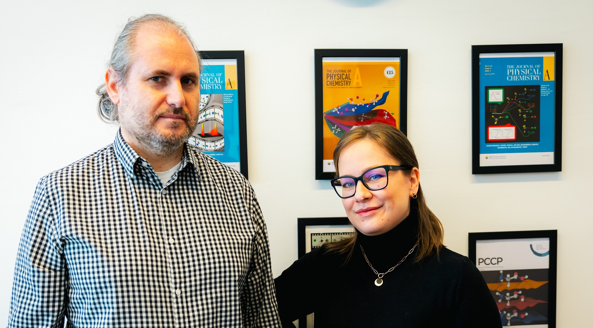 Dr. Czakó Gábor és Dr. Papp Dóra, a Nature Communications publikáció szerzői